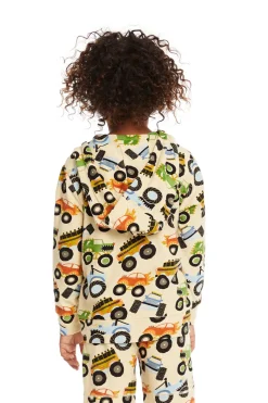 Discount Chaser Brand Zip Up Monster Truck Hoodiee