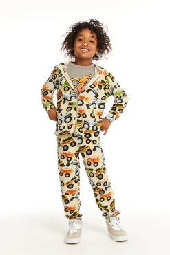 Discount Chaser Brand Zip Up Monster Truck Hoodiee