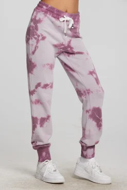 Best Chaser Brand Zuma Cotton Terry Joggers With Rib And Shoestring Tie