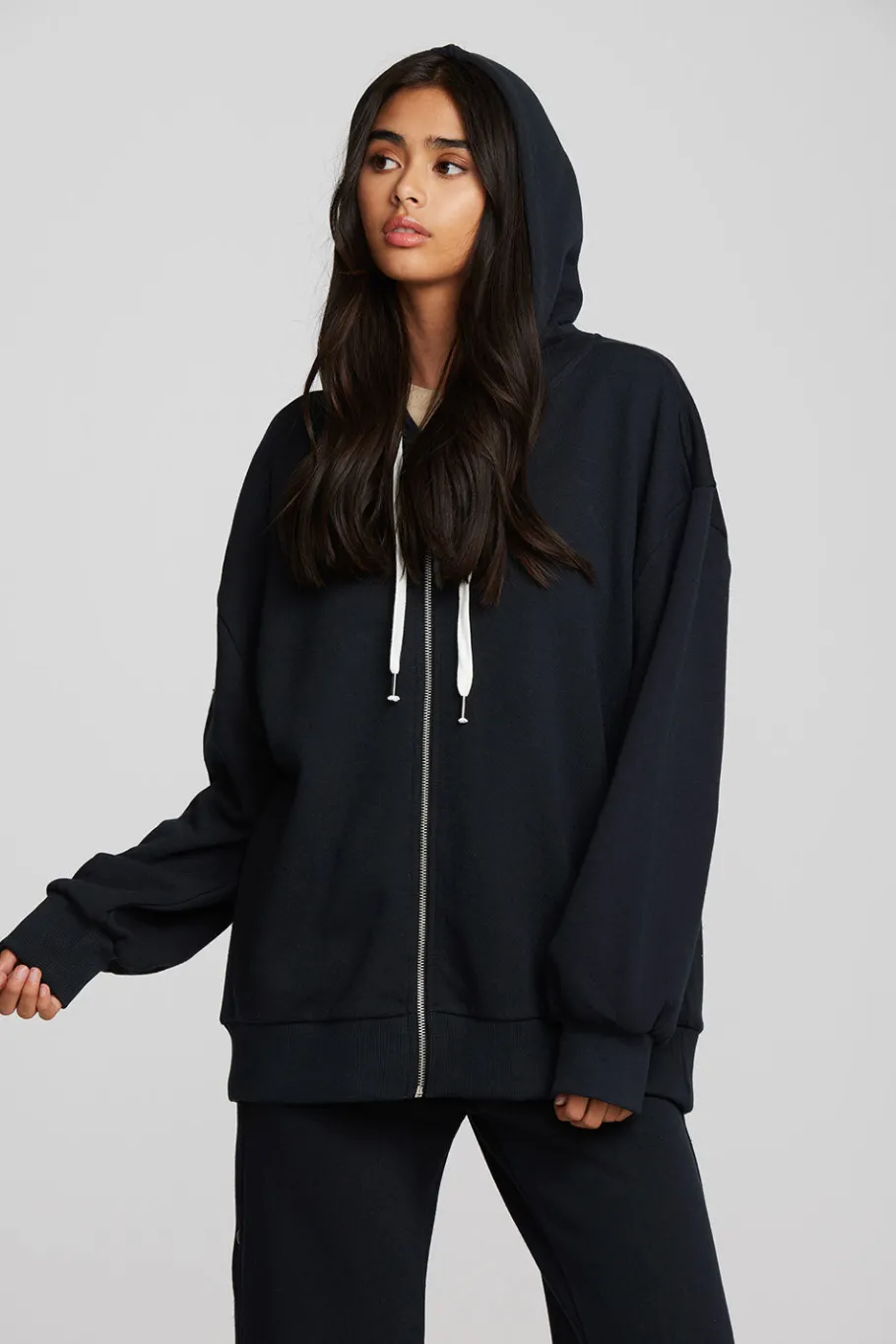 Discount Chaser Brand Zuma Cotton Terry Zip Up Hoodie